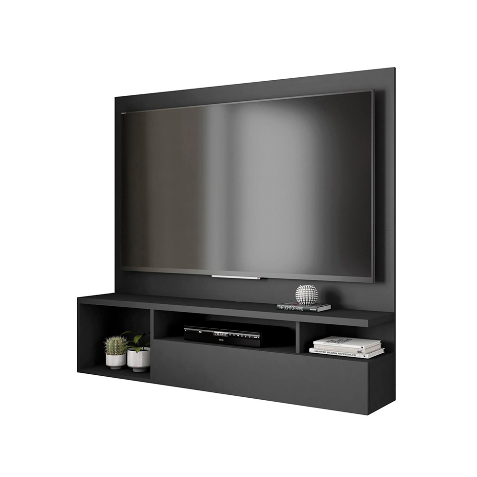 Painel para TV até 55 Polegadas Brasil 1 PT Preto