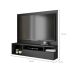 Painel para TV até 55 Polegadas Brasil 1 PT Preto