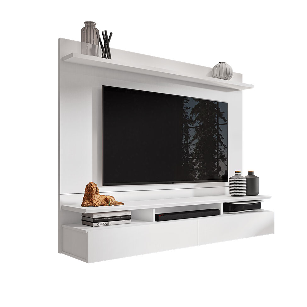 Painel para TV até 55 Polegadas Noruega Branco