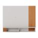Painel para TV até 60 Polegadas Jurerê 1 PT Off White e Freijó