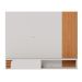 Painel para TV até 60 Polegadas Jurerê 1 PT Off White e Freijó