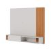 Painel para TV até 60 Polegadas Jurerê 1 Porta Off White e Freijó
