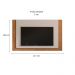 Painel para TV até 60 Polegadas Roma Off White e Cedro