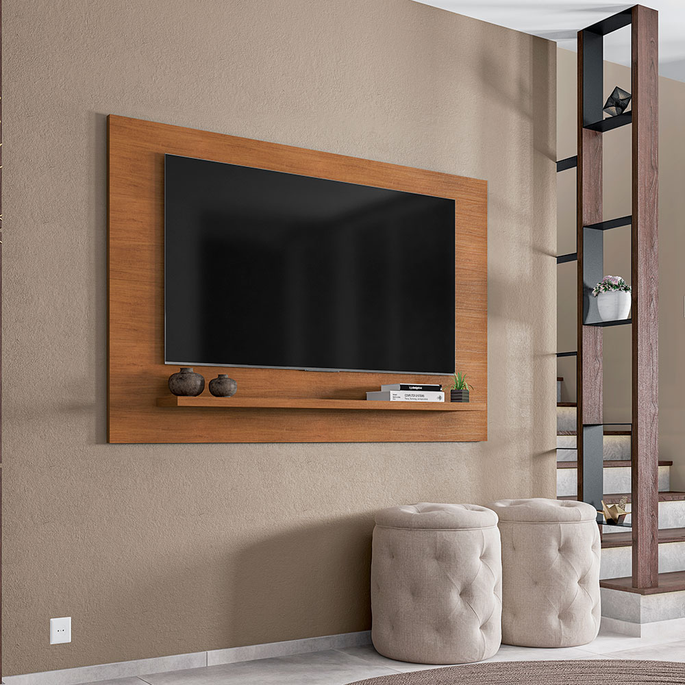Painel para TV até 60 Polegadas Safira Cedro