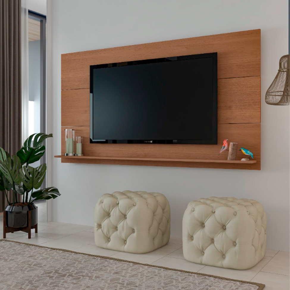 Painel para TV até 60 Polegadas Slim Cinamomo