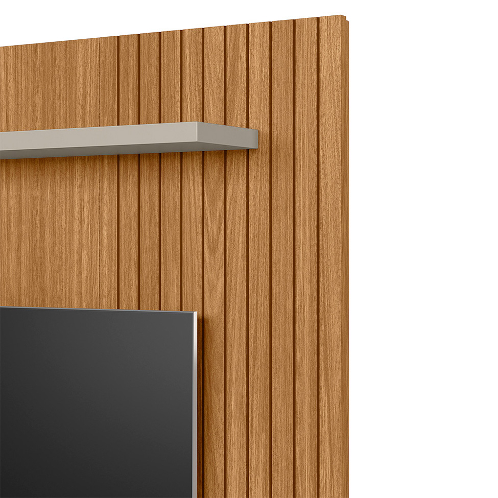 Painel para TV até 65 Polegadas Dublin 1 PT Nature e Off White