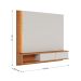 Painel para TV até 65 Polegadas Egeu com LED 2 Portas Off White e Freijó