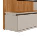 Painel para TV até 65 Polegadas Friburgo 1 PT Nature e Off White