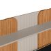 Painel para TV até 65 Polegadas Friburgo 1 PT Nature e Off White
