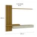 Painel para TV até 65 Polegadas Italy 2 PT Cedro e Off White