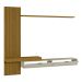 Painel para TV até 65 Polegadas Italy 2 PT Cedro e Off White