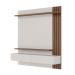 Painel para TV até 65 Polegadas Juriti 2 Portas Off White e Amêndoa