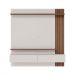 Painel para TV até 65 Polegadas Juriti 2 Portas Off White e Amêndoa