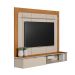 Painel para TV até 65 Polegadas Lugano 1 PT  Nature e Off White