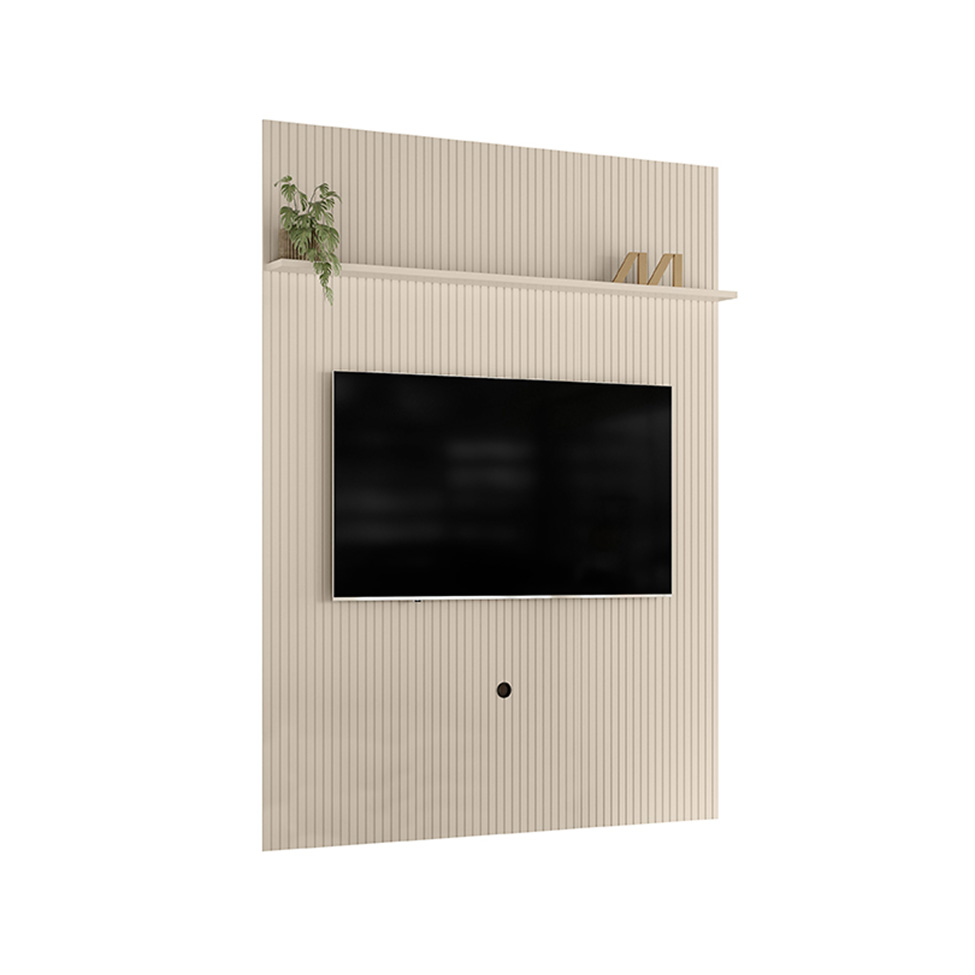 Painel para TV até 65 Polegadas New Interlagos Off White