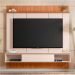 Painel para TV até 65 Polegadas Vênus Off White e Freijó