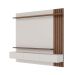 Painel para TV até 70 Polegadas Juriti 2 Portas Off White e Amêndoa