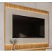 Painel para TV até 70 Polegadas São Paulo com LED Tauari e Off White 180 cm
