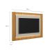 Painel para TV até 70 Polegadas São Paulo com LED Tauari e Off White 220 cm