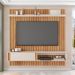 Painel para TV até 70 Polegas Boreal 1 PT Buriti e Off White