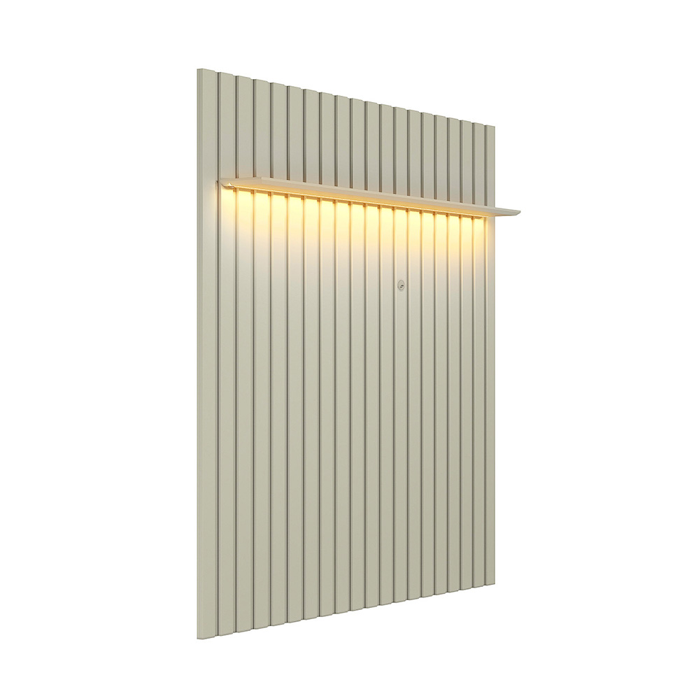 Painel para TV até 70 polegadas Alanis com LED Off White