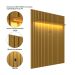 Painel para TV até 70 polegadas Cádis com LED Cedro