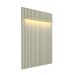 Painel para TV até 70 polegadas French com LED Off White