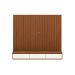 Painel para TV até 75 Polegadas Aden 3 PT Natural e Off White 182 cm