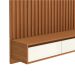 Painel para TV até 75 Polegadas Aden 3 PT Natural e Off White 182 cm