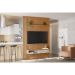 Painel para TV até 75 Polegadas Anne 1 PT Nature e Off White 180 cm