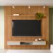Painel para TV até 75 Polegadas Anne 2 PT Nature e Off White 260 cm