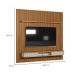 Painel para TV até 75 Polegadas Anne 2 PT Nature e Off White 260 cm