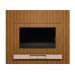 Painel para TV até 75 Polegadas Anne 2 PT Nature e Off White 300 cm
