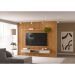 Painel para TV até 75 Polegadas Anne 2 PT Nature e Off White 300 cm