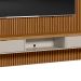 Painel para TV até 75 Polegadas Anne 2 PT Nature e Off White 300 cm