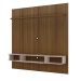 Painel para TV até 75 Polegadas Beluno com LED Pinho e Off White