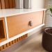 Painel para TV até 75 Polegadas Detroit Nature e Off White 220x230 cm