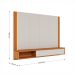 Painel para TV até 75 Polegadas Loa com LED 2 Portas Off White e Freijó