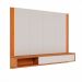 Painel para TV até 75 Polegadas Loa com LED 2 Portas Off White e Freijó
