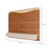 Painel para TV até 75 Polegadas Lumiere com LED 3 Gavetas Cinamomo e Off White