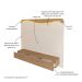 Painel para TV até 75 Polegadas Lumiere com LED 3 Gavetas Off White e Carvalho