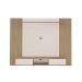 Painel para TV até 75 Polegadas Nevada 2 PT Carvalho e Off White