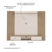 Painel para TV até 75 Polegadas Nevada 2 PT Carvalho e Off White