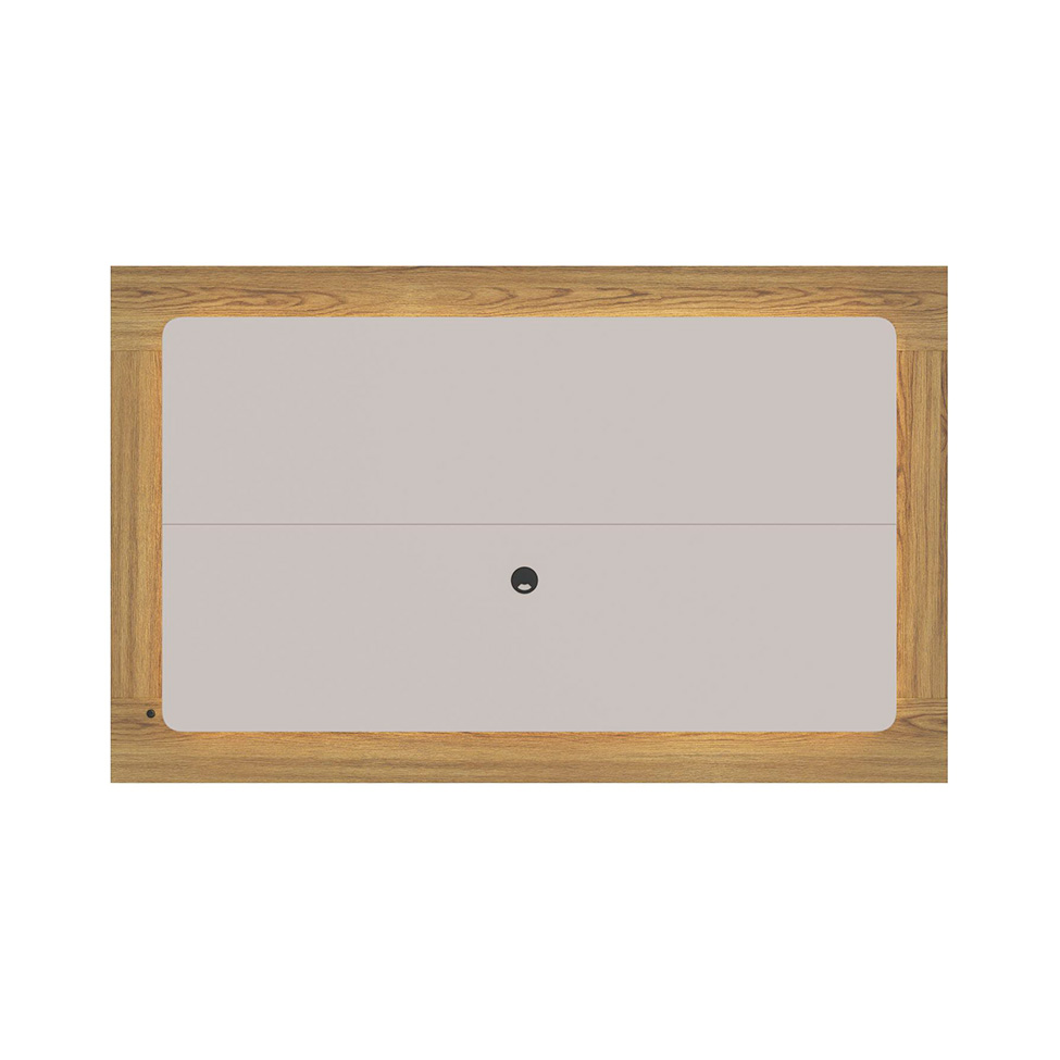 Painel para TV até 75 Polegadas Oslo Freijó e Off White 182 cm