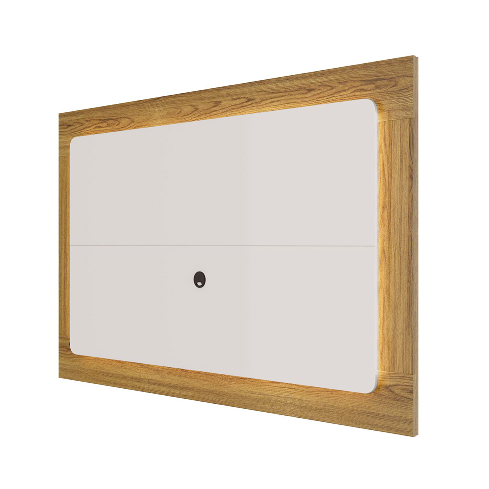 Painel para TV até 75 Polegadas Oslo Freijó e Off White 217 cm