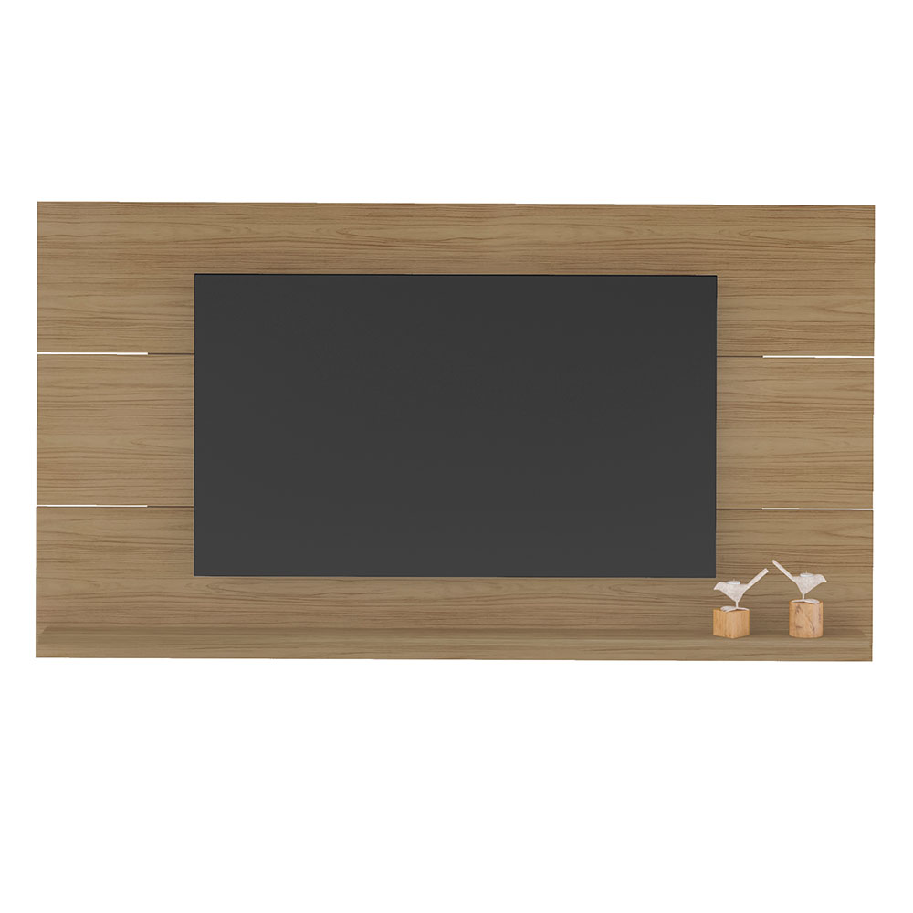 Painel para TV até 75 Polegadas Slim Carvalho
