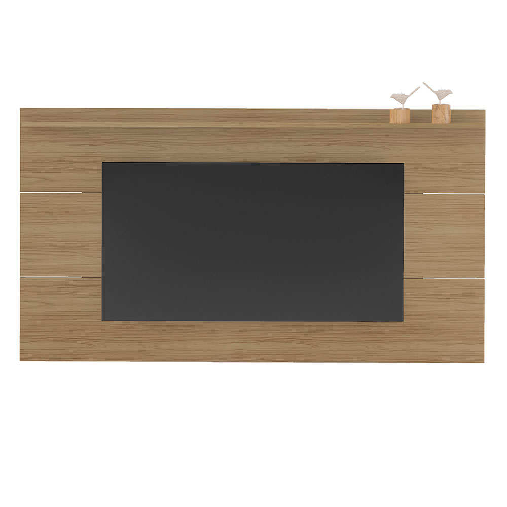 Painel para TV até 75 Polegadas Slim Carvalho