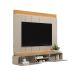 Painel para TV até 75 Polegadas Zurique 2 PT Tauari e Off White