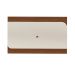 Painel para TV até 86 Polegadas Elegance Cedro e Off White