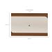 Painel para TV até 86 Polegadas Elegance Cedro e Off White